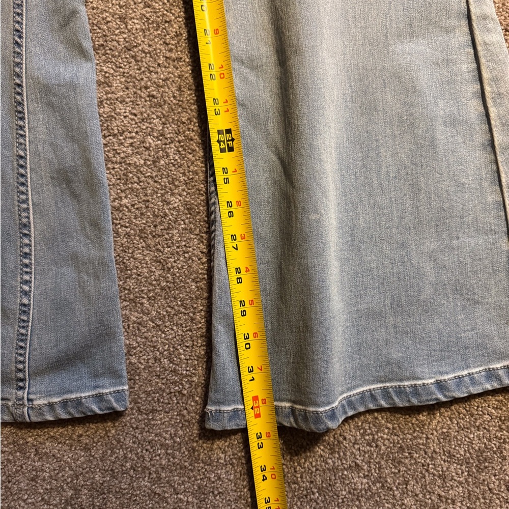 Free People Light Blue Wide Leg Jeans New With Tags NWT Women’s Size W31 - Picture 12 of 12